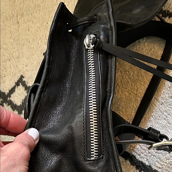 Rag & Bone Small Field Leather Backpack - Picture 5 of 9